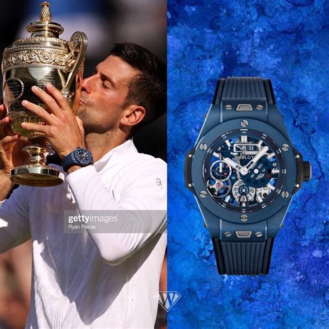 novak djokovic watch sponsor|djokovic blue hublot.